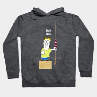 Bell Ringing Bell Boy (Dark background) Hoodie